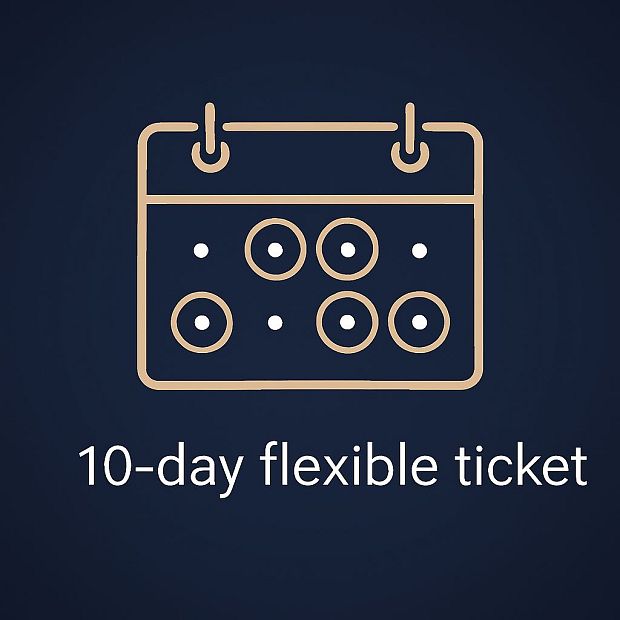 SSC-10-day flexible ticket